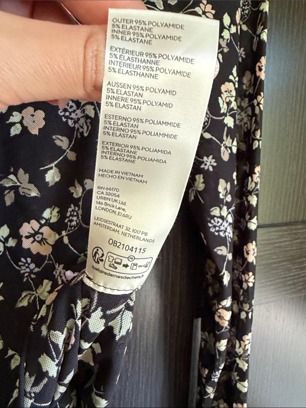 Free People Black Sheer Floral Crop Camisole and Cardigan Set - Picture 10 of 12